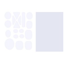 아싸레 성인 패딩 수선 패치 어린이 의류 수선 테이프, 1개, 화이트세트(2장)