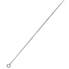 바비큐 꼬챙이 꽂이 링 포크 양고기 캠핑 돼지고기, A. 30cm 직선 바비큐 바늘 10개입, 1개, 1g