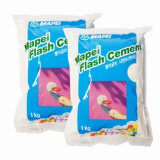 마페이 빨리굳는 시멘트 백색 1KG 2개입, 1개