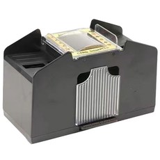 電池式自動洗牌機 (可洗1-4副撲克牌), 自動洗牌機【洗1~4副牌電池款】, 1個
