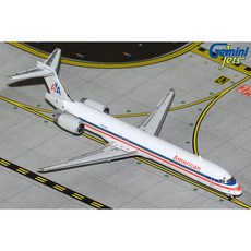 GeminiJets 美國航空 MD-90 N904RA 1:400 仿真飛機模型，合金材質，精緻收藏，航空迷最愛, 1個