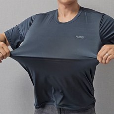 작업복 티셔츠 여름 남성 냉감 쿨링 아이스 쿨 쌈지스포츠 긴팔티셔츠 기능성, 그레이긴팔