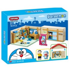 옥스포드 도라에몽 진구의방 한국판 정품 DR3702 781PCS 도라에몽 블럭, 1개