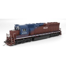 브로드웨이 리미티드 9806 EMD SD45 HLCX 6506 레드 앤 블루 파라곤4 사운드DCDCC HO 스케일
