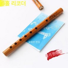 중국 악기 퉁소 목관 단소 초보 연주, 1개, 대나무 세로 플루트