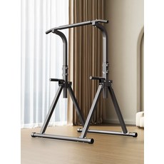 턱걸이 철봉 접이식 홈트 실내 평행봉 풀업바 헬스, 표준형 보호 매트 600kg