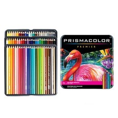 프리즈마색연필72 72색 화방 미술 펜슬 색연필 유성, 72색유성-펜백스타일