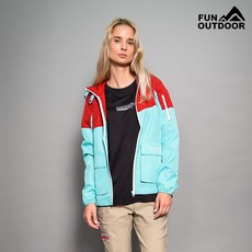 戶外趣 女款超輕薄雙色拼接連帽防風防曬外套 (SJL003 三色可選)