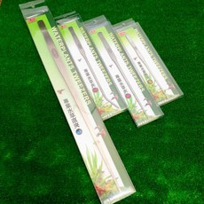 【閃電聯盟】水族先生 Mr.Aqua 不鏽鋼水草夾 水草夾 種水草專用, 1個, 專業水草直夾 (S)