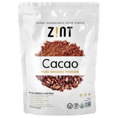 Zint 생 카카오 파우더 227g(8oz), 5개, 226g