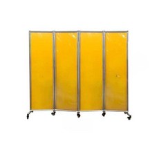 용접가림막 용접 차단막 보호 스크린 파티션 현장, 1개, 1.8x0.5m/2mm/엘로우