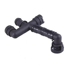 환기 덕트 삼중 배기 파이프, 1개