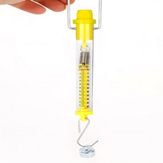 현이몰 위즈템 휴대용 손저울 고리형 무게측정 낚시 간편 간단, 1개