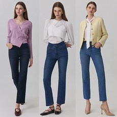 뱅뱅 봄 여성 시그니처 라이크라 데님 3종 2849870