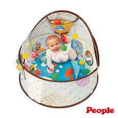 日本 People 360度趣味遊戲池(附彩色小球) 遊戲球屋 球池 球屋 新生兒禮物 公司貨, 1個