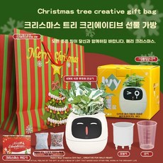스마트 AI 화분 아이비 실시간 소장 변화 화이트/ 1 화이트 AI로봇 플러스 사진 가능