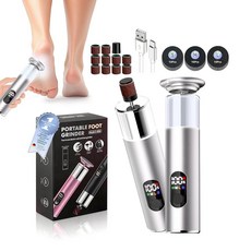 Juxujoin Electric Foot Callus Remover Rechargeable Remover for Feet【Removes 99.92% of Calluses】【Va