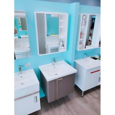 cerax洗樂適 60CM方型瓷盆不鏽鋼浴櫃龍頭組單面鏡箱組 (新北五股現貨), 詳見包裝