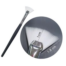 코부 부채꼴 필링 팩붓 마스크 팩브러쉬, 10개