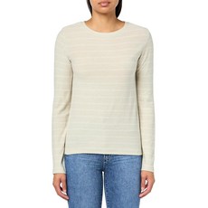 Vince 여성용 긴소매 크루 화이트 제이드/오프 150573