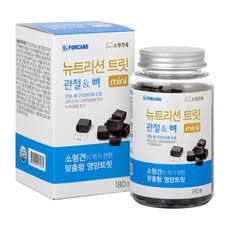 포켄스 강아지 뉴트리션 트릿 미니 영양제, 180정, 뼈/관절강화, 1개