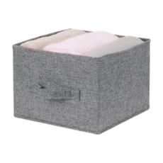 棉麻五層抽屜式衣櫃掛袋 無印風衣櫥收納掛袋, 加購 -04單獨灰色抽屜