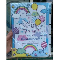 玲玲購 三麗鷗 五層L型文件夾4版 酷洛米 大耳狗 人魚漢頓 資料夾 文件夾 L 夾, 1個