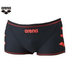 arena 許老闆泳裝 TOUGJSUIT彩虹標平口泳褲 耐磨抗氯舒適男泳褲