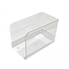 스파키쉬 아크릴 미니 책꽂이 정리함, 1단, 투명