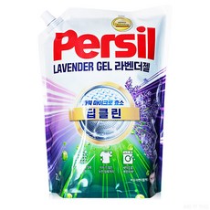 퍼실 딥클린 라벤더젤 9중효소 겸용 액상세제 리필, 2L, 2개