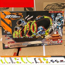 G2 레일 세트 신형 조립식 오토바이 트랙, 1개, 신모델 드래곤 사격기포함오토바이2대포함