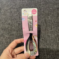 QDAD 316不鏽鋼兒童叉匙 短柄兒童吃飯湯匙叉子 便攜式環保餐具組 幼兒園國小低年級餐具, 馬車316兒童匙, 1個, 單品