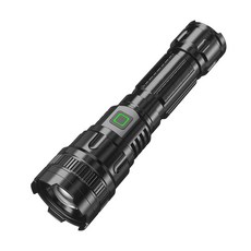 數顯充電應急燈 戶外強光手電筒 Type-C充電便攜手持, M11-P50 2000mAh+數據線, 1個