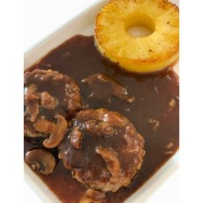 [조선호텔] 풍성한육즙 함박스테이크 520g 가정에서즐기는호텔의일품요리 손님맞이하는근사한상차림, 1개