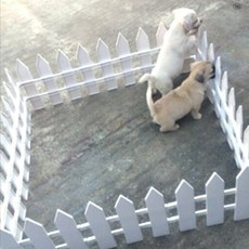 강아지 가드 소형견 안전 울타리 화단 경계 국산 1개 실내외용