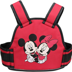 【KIDS PARK】兒童機車安全背帶(外出必備/防止小孩摔落/安全防護)台灣製造, 紅色米奇, 1個