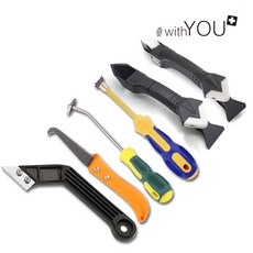 위드유 타일 줄눈 줄눈칼 백시멘트 실리콘 제거 욕실 셀프, 1_줄눈제거칼, 1개