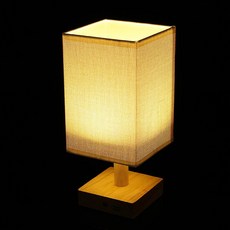 내추럴 단스탠드 사각 무선 터치 원목 조명 단스텐드
