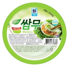 사조대림 쌈무 와사비맛 350g, 2개