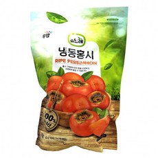 후식으로 아이 간식으로 맛좋은 냉동 홍시 1kg /, 1개, 상세페이지 참조