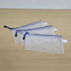 여행용파우치 방수파우치 지퍼 납작 B6 지폐보관 PVC파우치 투명
