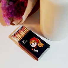 성냥팔이소녀 감성 아로마캔들 점화용 클래식 인테리어 성냥