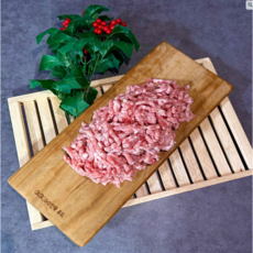 돼지고기다짐육 고기민찌 국내산 돈후지 1kg, 1개