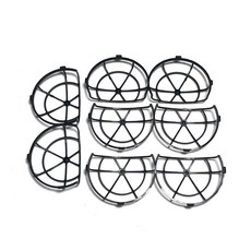 K100 MAX MINI 遙控飛機配件：螺旋槳葉、保護罩、電池、充電線, 2套舊版本保護罩, 1個