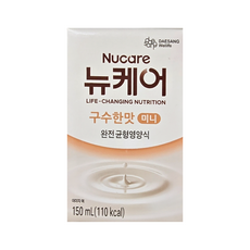 대상웰라이프 뉴케어 미니 구수한맛, 150ml, 7개