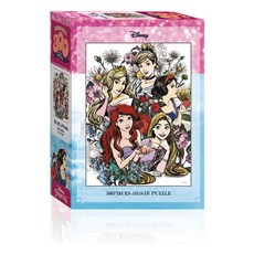 300피스 디즈니 팬아트 프린세스 직소퍼즐 토이앤퍼즐, 1개