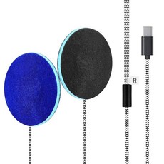 MMUSS 수면 헤드폰용 스테레오 포함 초박형 베개 스피커 헤드밴드 헤드폰 교체 스트레이트 타입 239010, 스트레이트 타입 C