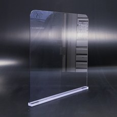 인덕션가림막 PC 투명 인덕션가드 가스렌지칸막이 기름튐방지 싱크대물막이 오염방지 칸막이, 1개