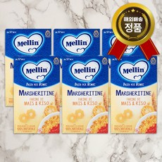멜린 옥수수 쌀 파스타 (10개월 이상), 6개, 280g