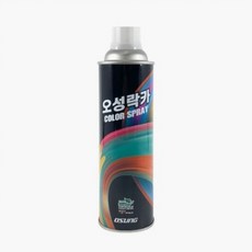 오성락카 도색용 컬러 스프레이 420ml, 연회색 323, 1개